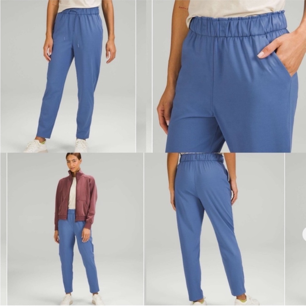 Lululemon Stretch High-Rise 7/8 Length Pants Water Drop